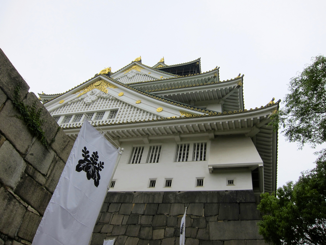 Osaka Castle up close